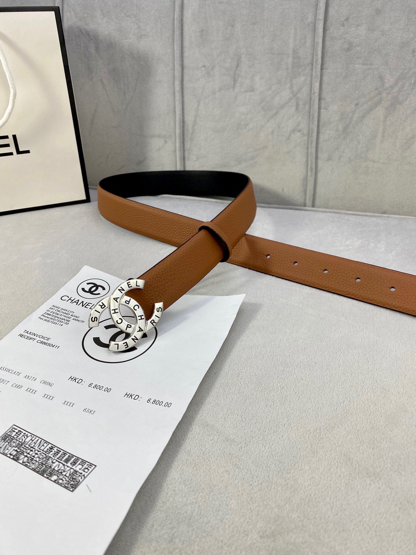 Chanel Leather Belts 1:1 Mirror Version