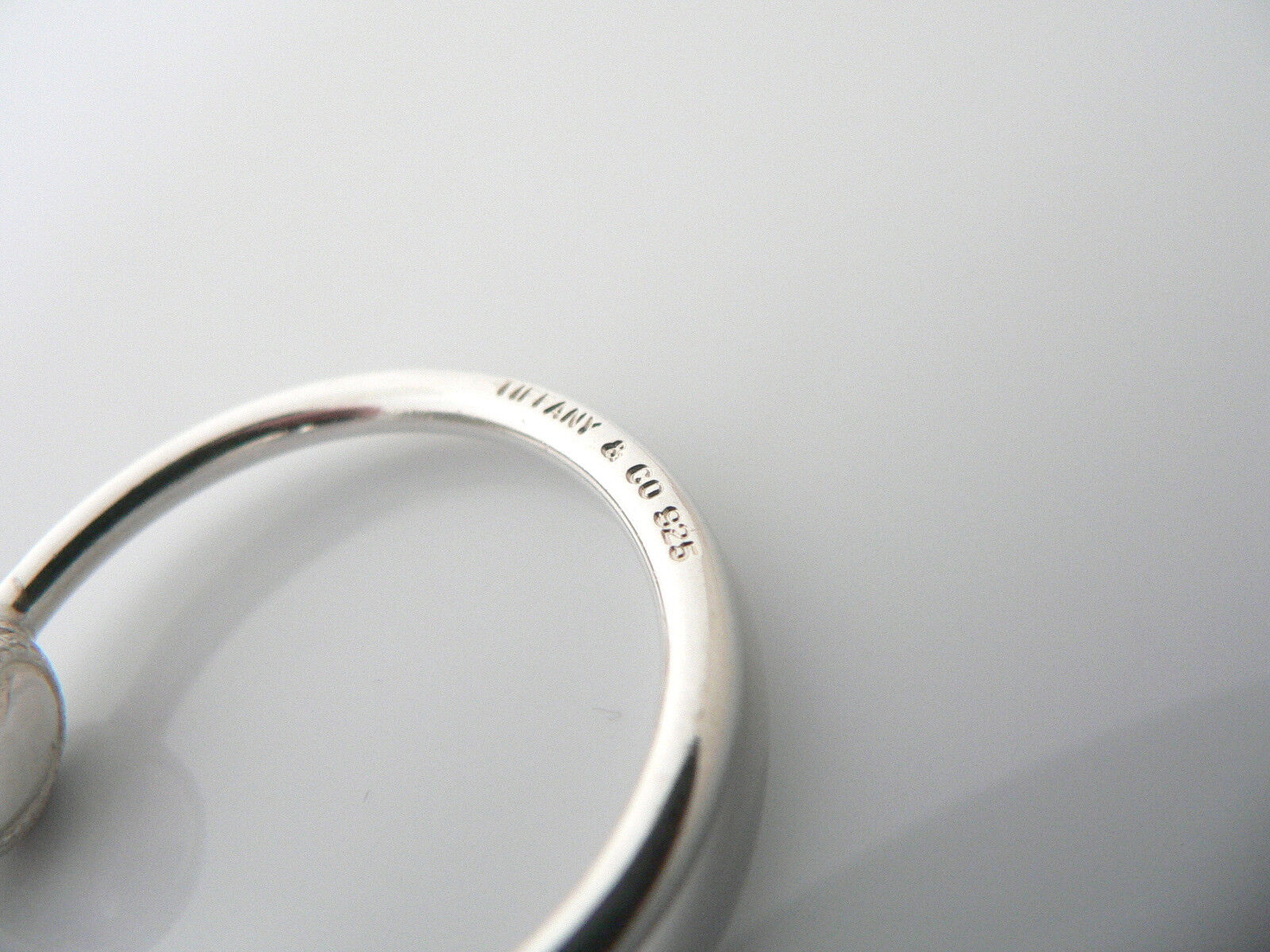 Tiffany & Co Baseball Ball Key Ring Silver Key Chain Keychain Gift Sports Lover