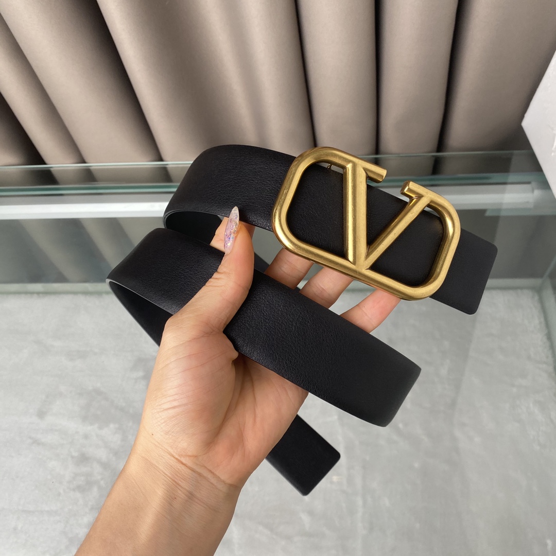 Valentino Leather Belts 1:1 Mirror Version
