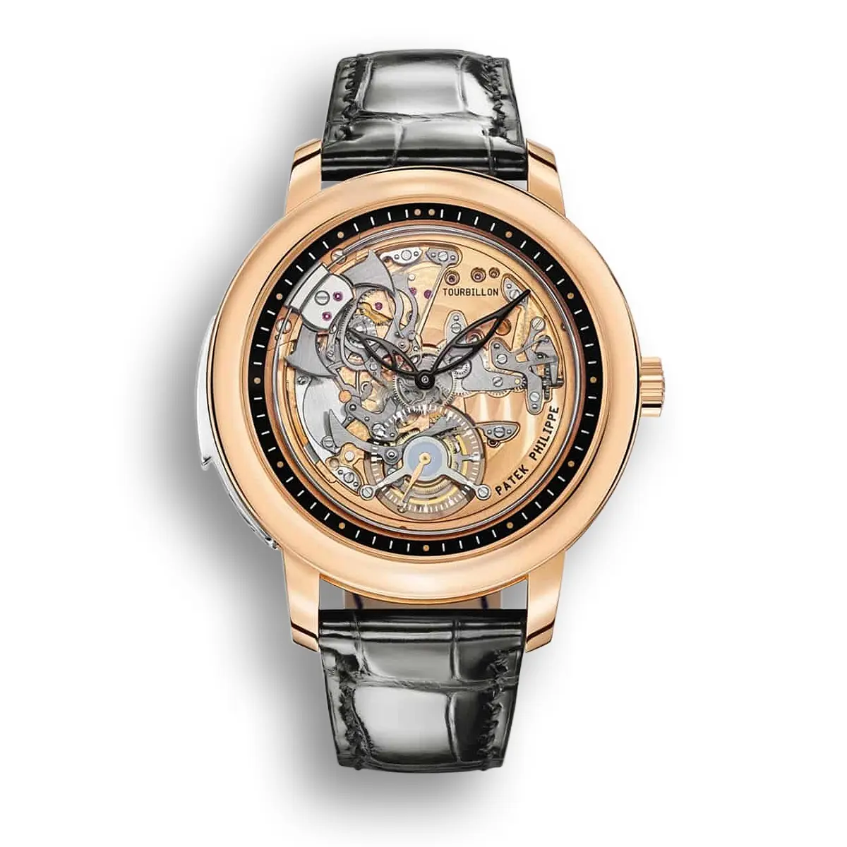 Minute repeater, Tourbillon 42 mm,Rose gold,5303R-001