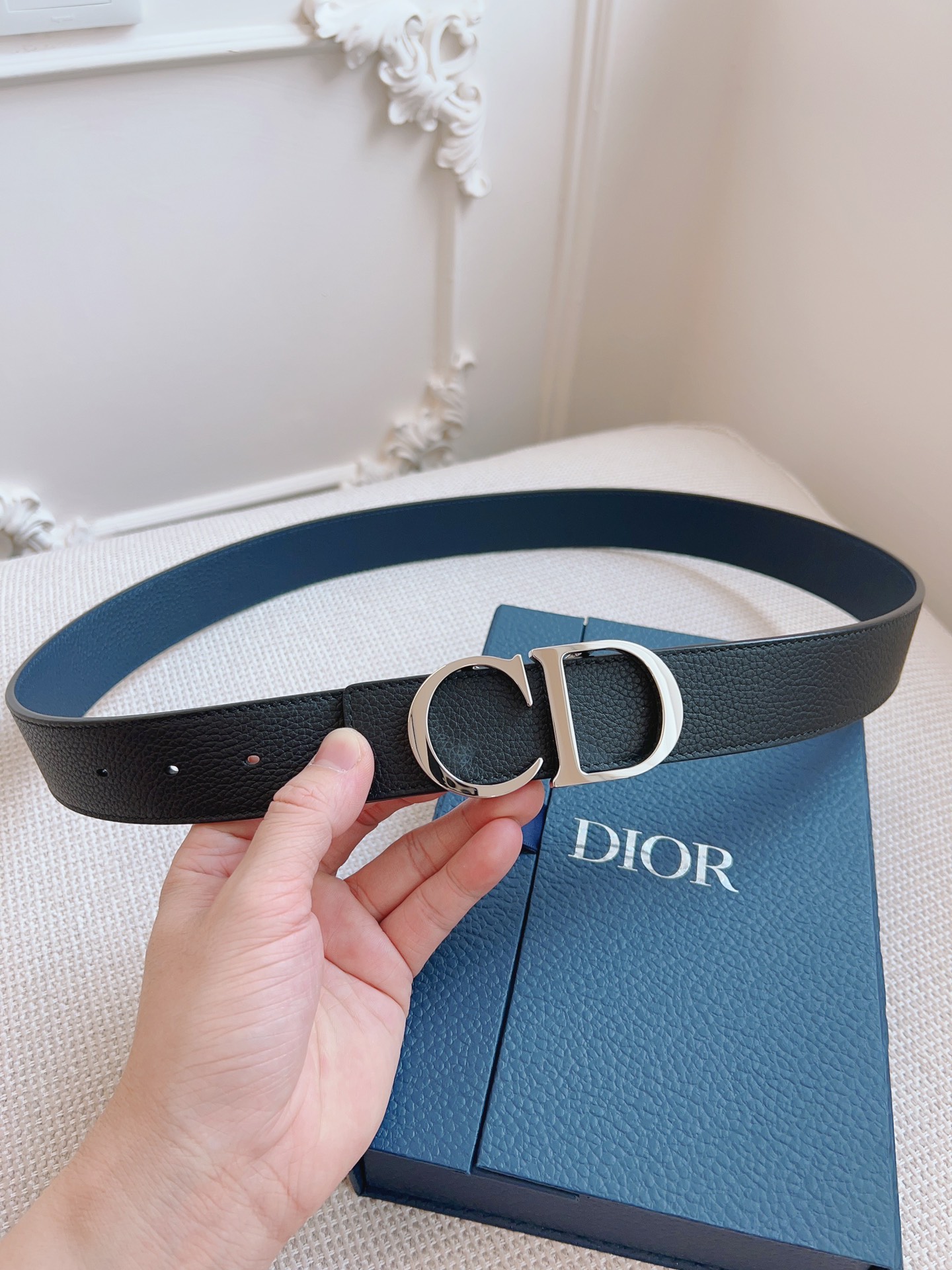 Dior Leather Belts 1:1 Mirror Version