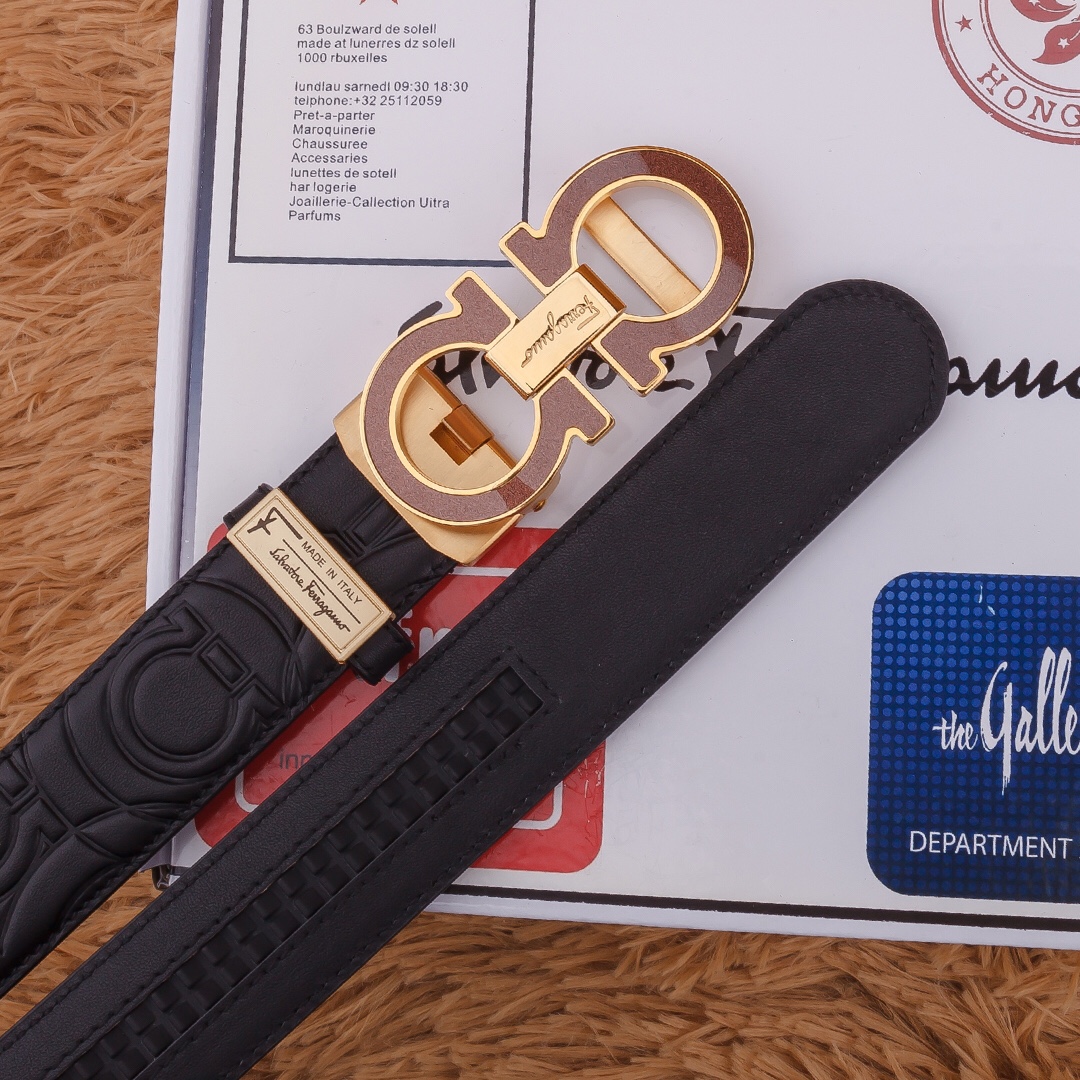 Ferrgamo Leather Belts 1:1 Mirror Version