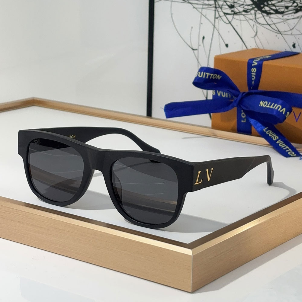 Louis Vuitton LV Mirror Leg Logo identification sunglasses Top quality （Replica）