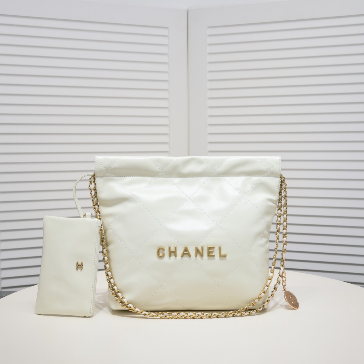 Chanel 22 Bag Pearl Bag Shoulder Bag Handbag