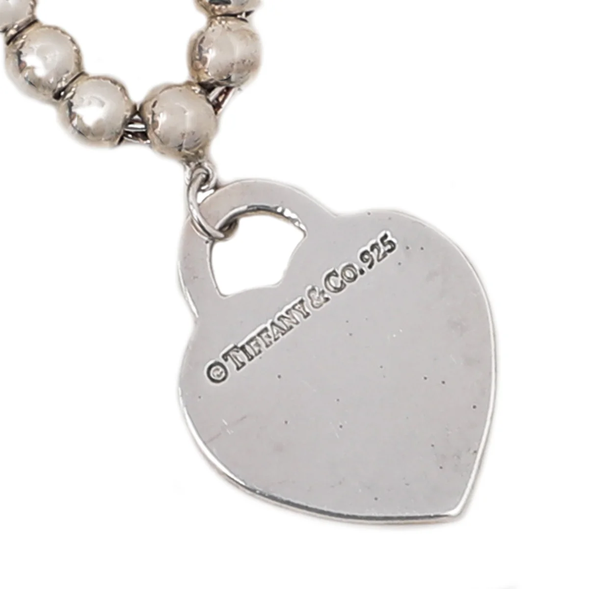 Tiffany & Co Silver Return To Tiffany Bead Necklace