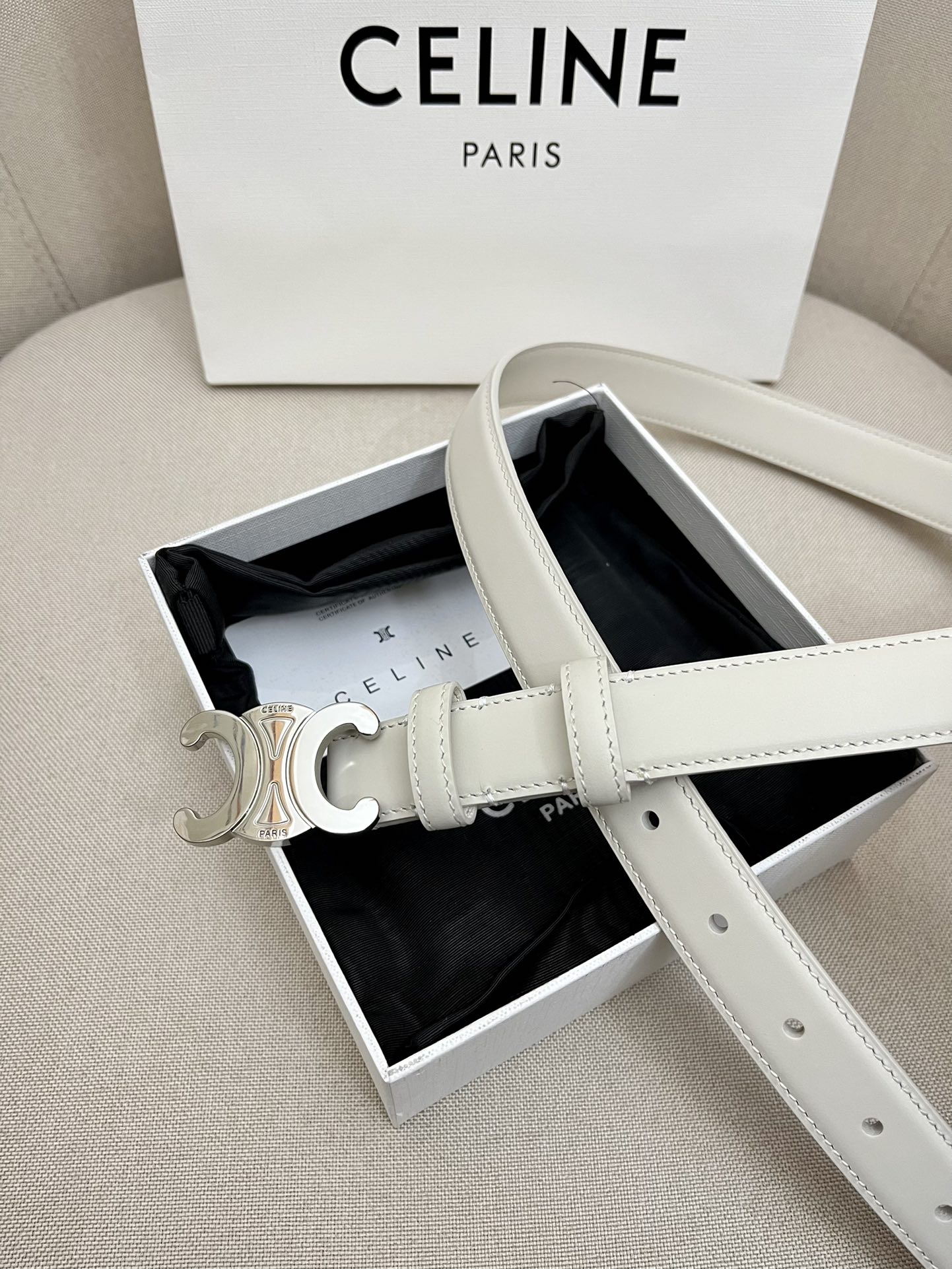 Celine Leather Belts 1:1 Mirror Version