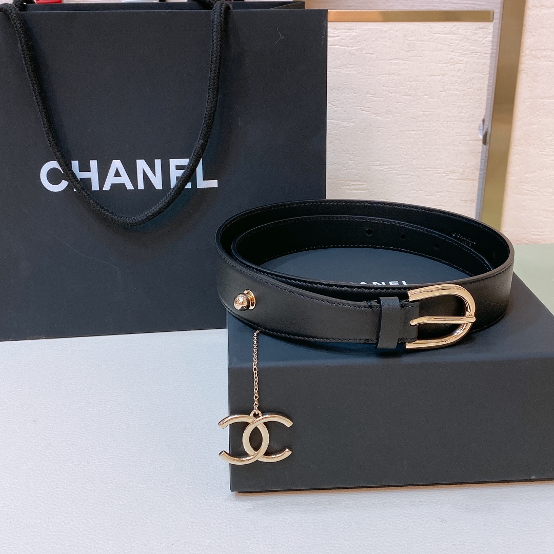 Chanel Leather Belts 1:1 Mirror Version