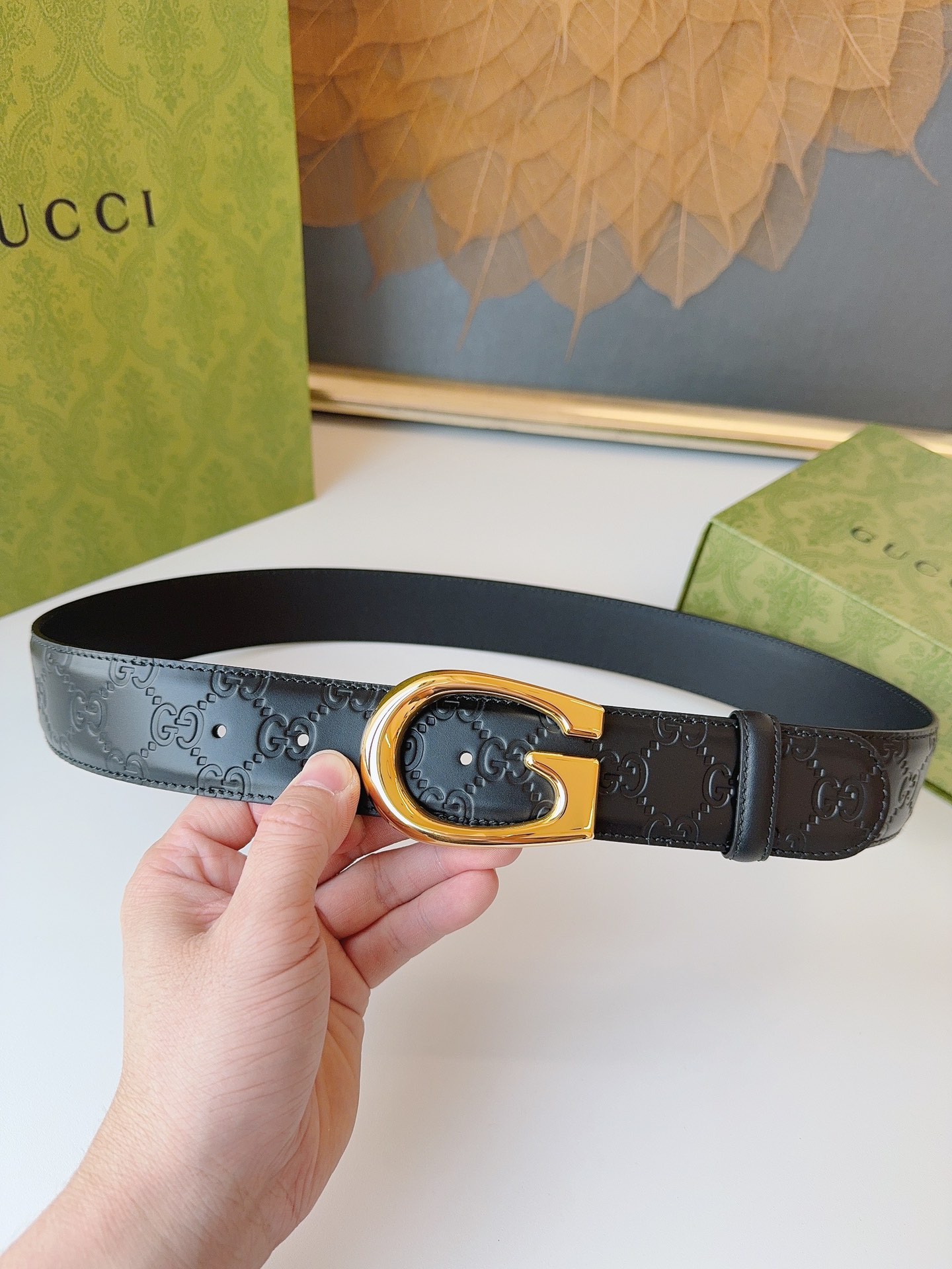 Gucci Leather Belts 1:1 Mirror Version