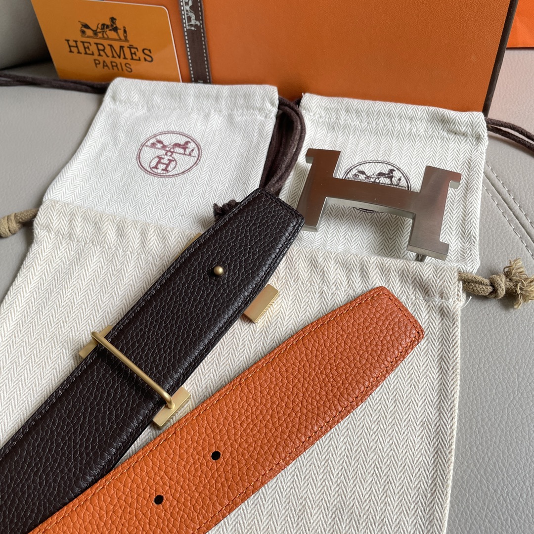 Hermes Leather Belts 1:1 Mirror Version