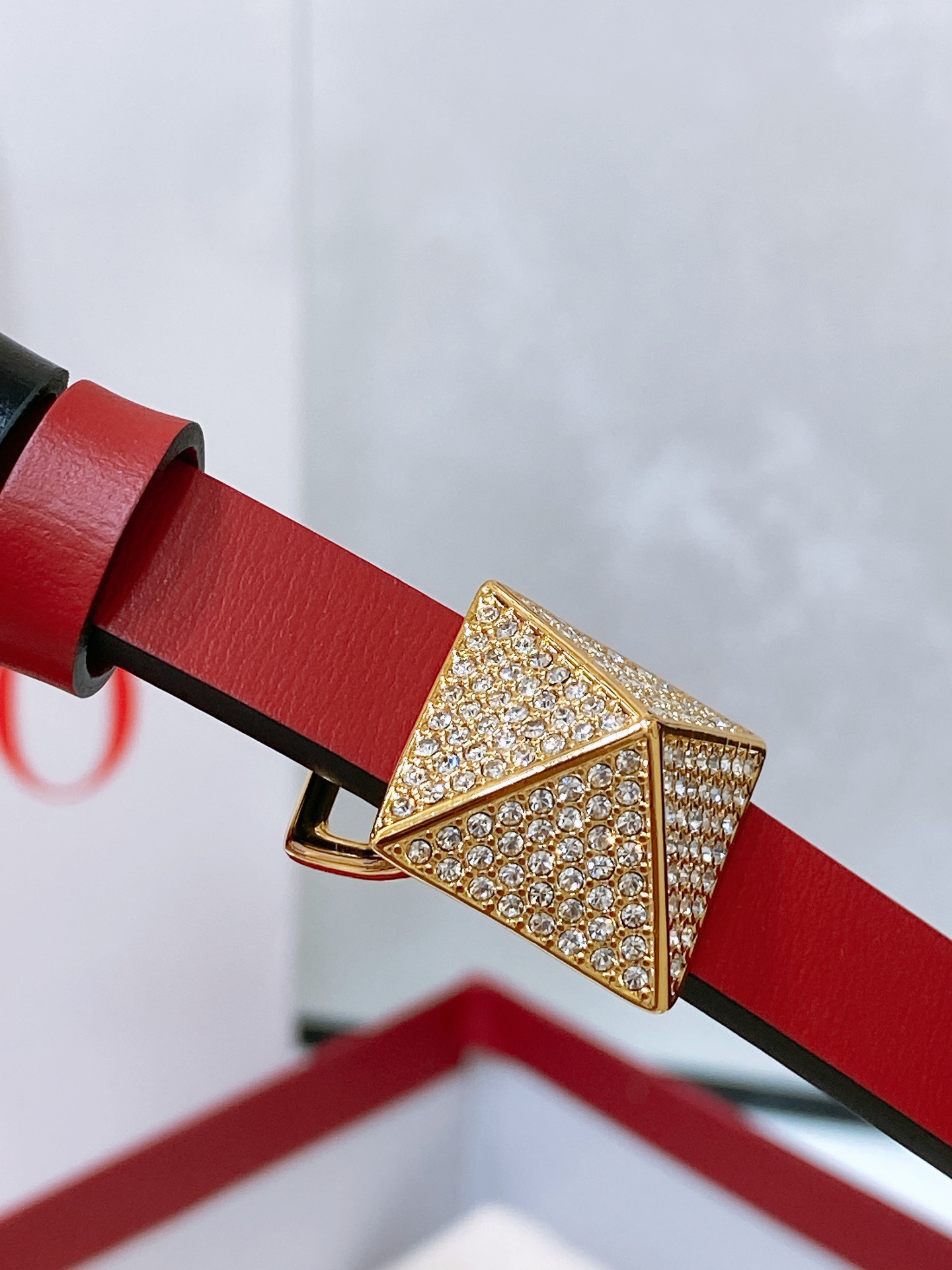 Valentino Leather Belts 1:1 Mirror Version