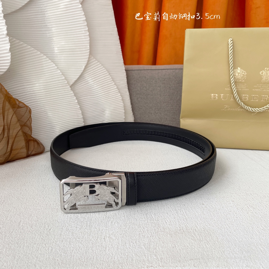 Burberry Leather Belts 1:1 Mirror Version