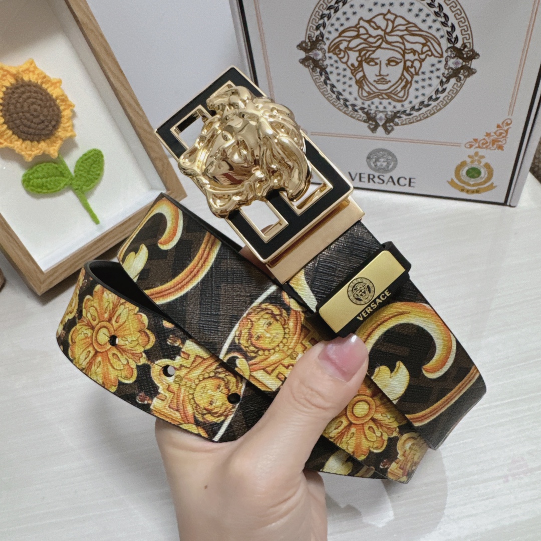 Versace Leather Belts 1:1 Mirror Version