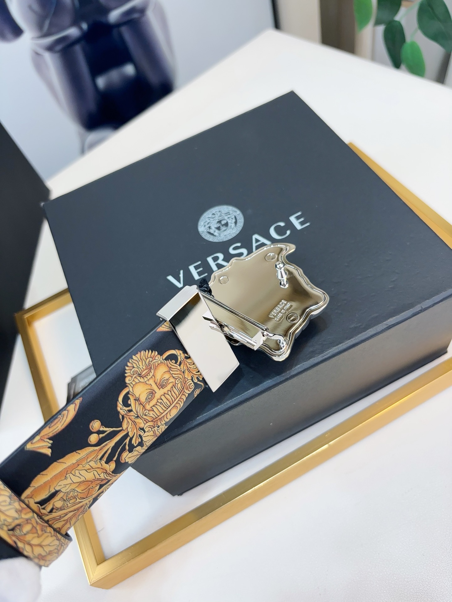 Versace Leather Belts 1:1 Mirror Version