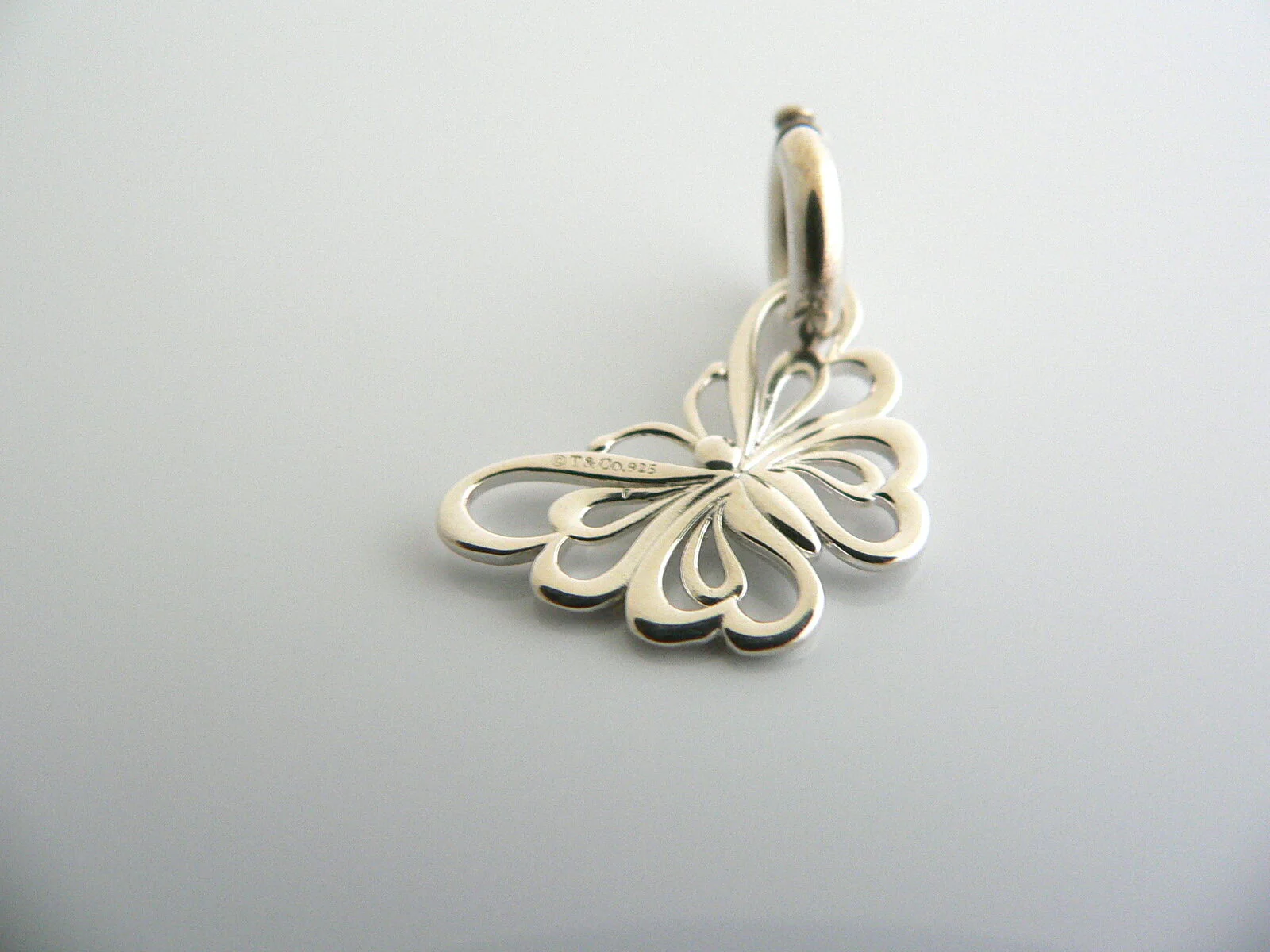 Tiffany & Co Butterfly Charm Pendant Clasp 4 Necklace Bracelet Nature Love Gift