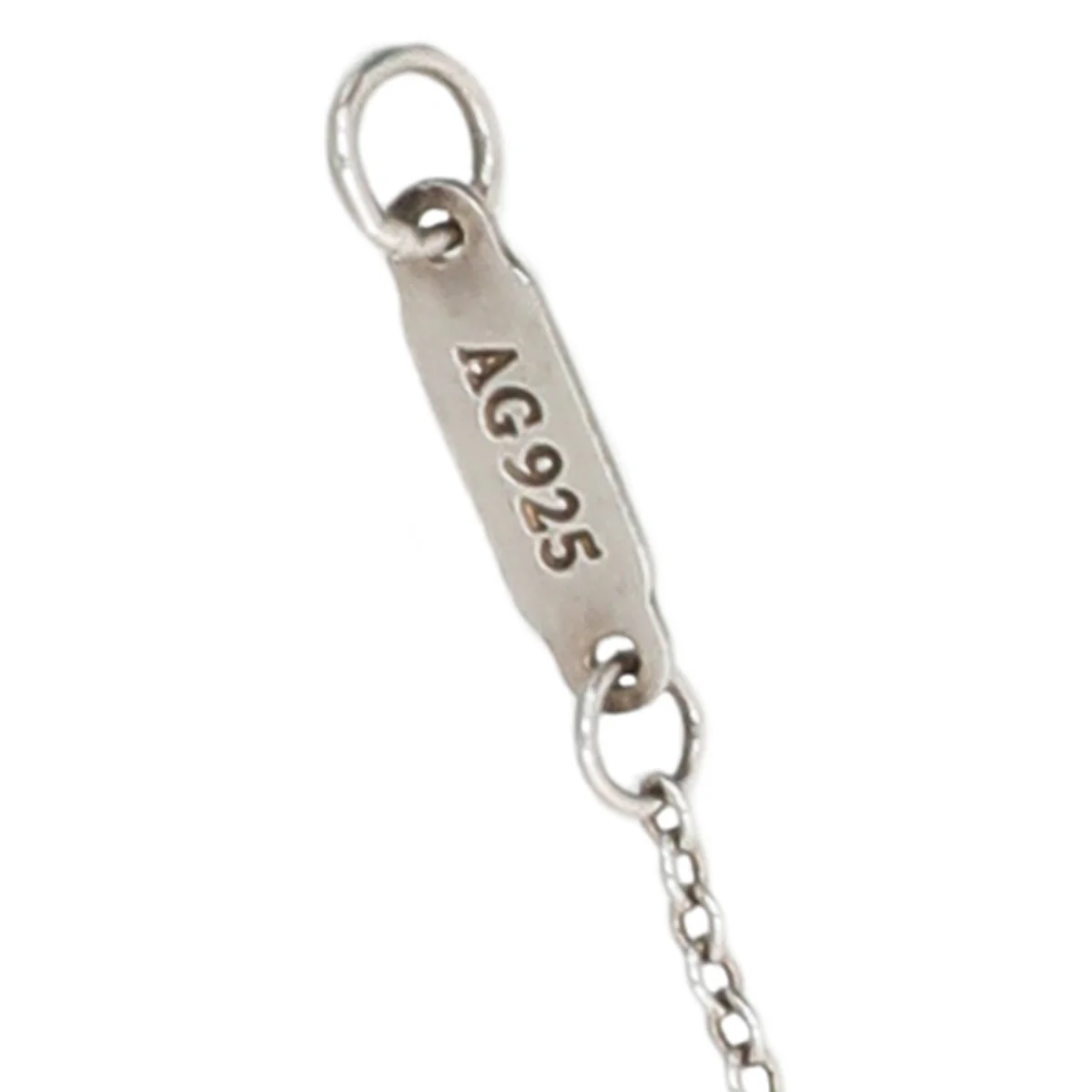 Tiffany & Co Sterling Silver Triple Key Pendant Necklace