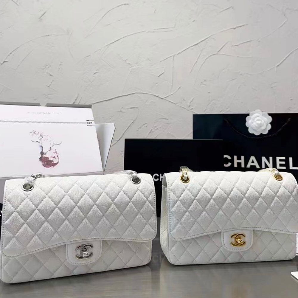 Chanel Caviar CF Medium 25CM Shoulder Bag(Replica)