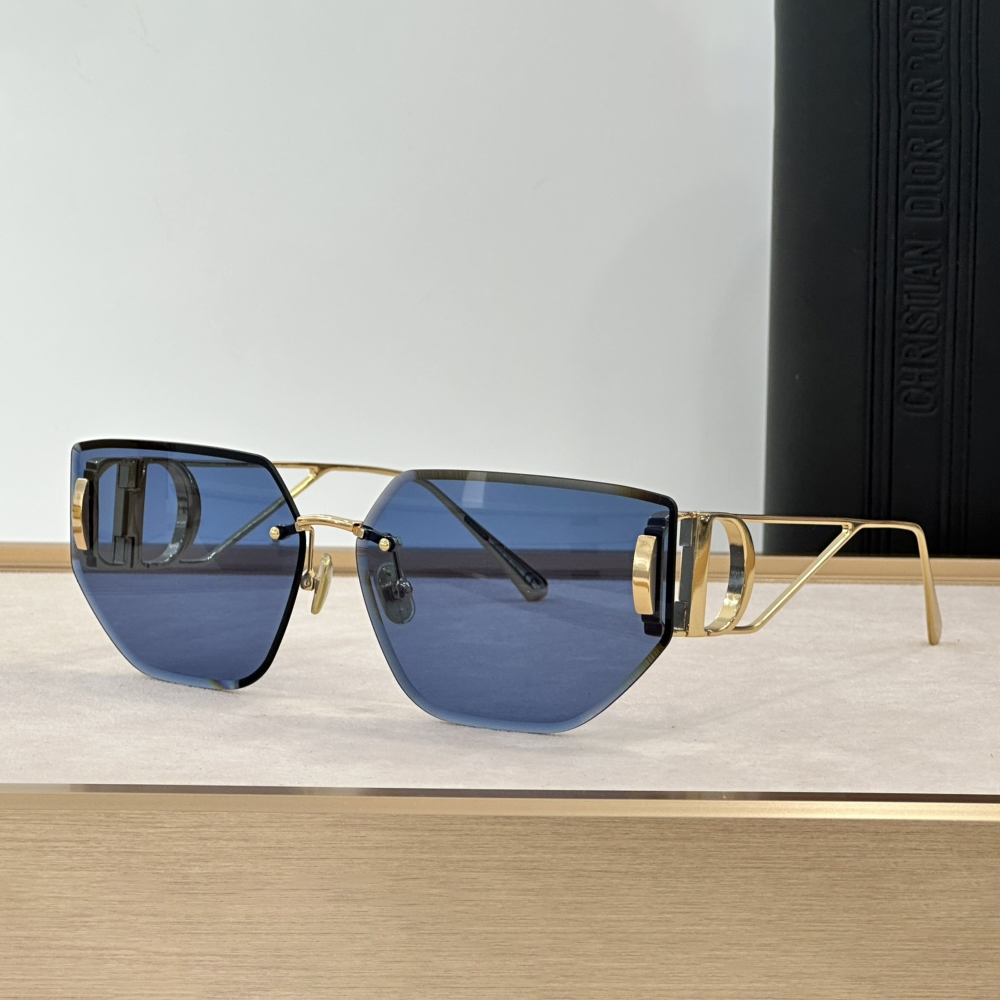 Dior Hollow Design Frame Sunglasses Top Quality (Replica）