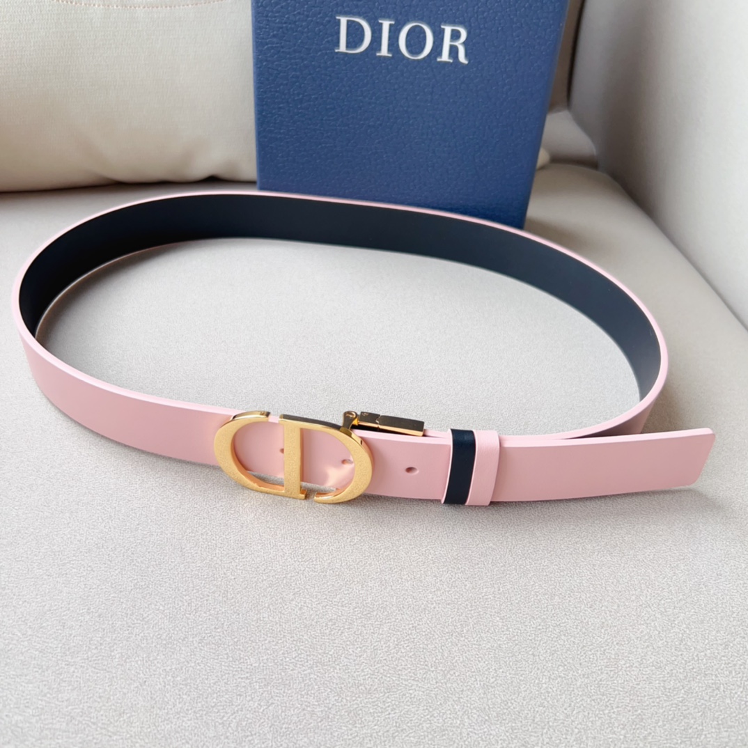 Dior Leather Belts 1:1 Mirror Version