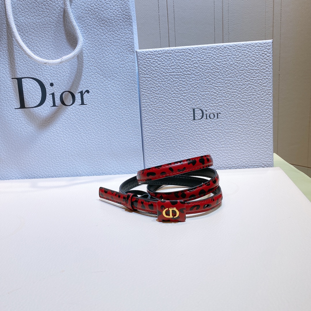 Dior Leather Belts 1:1 Mirror Version
