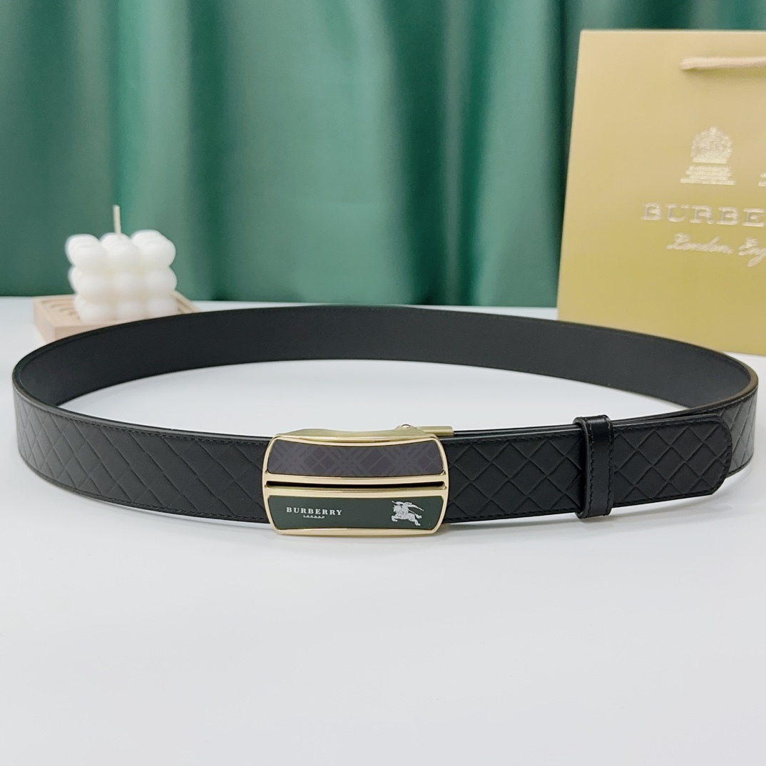 Burberry Leather Belts 1:1 Mirror Version
