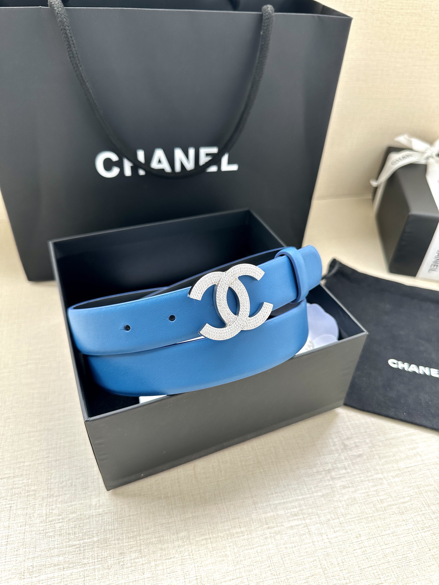 Chanel Leather Belts 1:1 Mirror Version