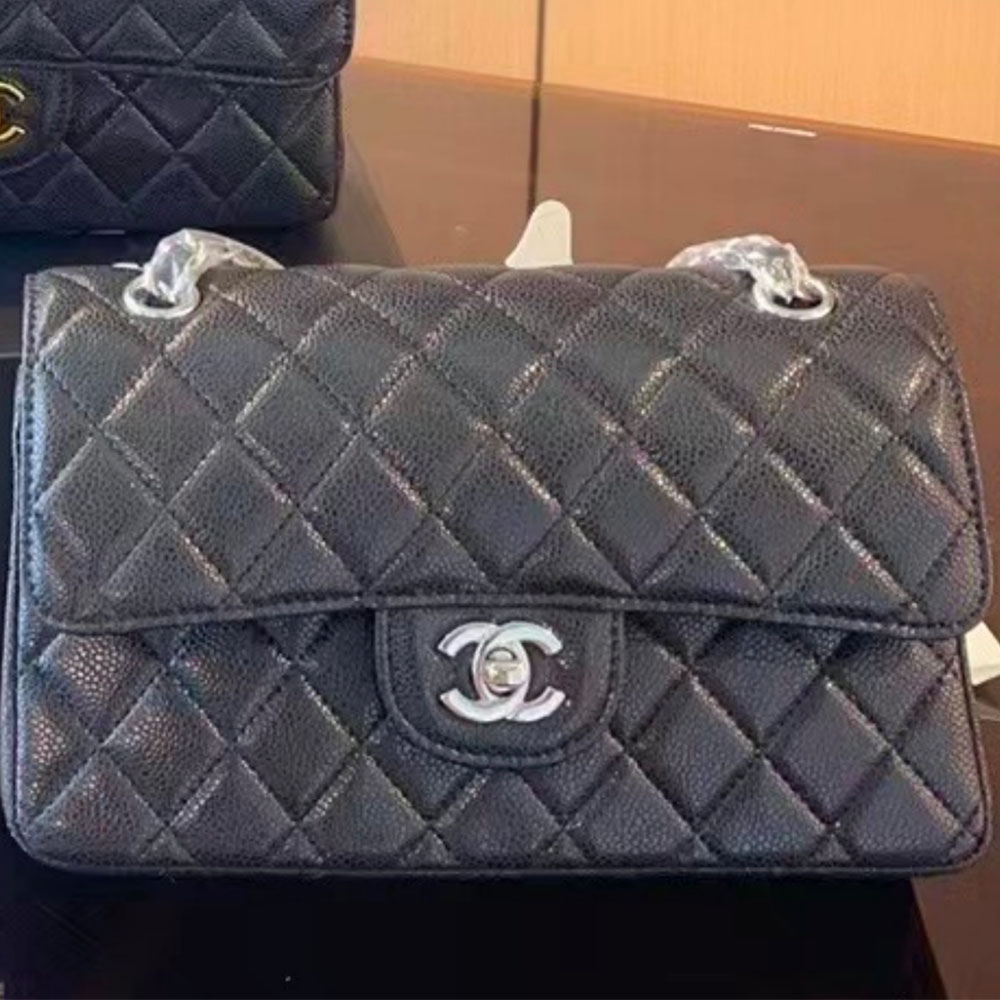 Chanel Caviar CF Small 23CM Shoulder Bag (Replica)