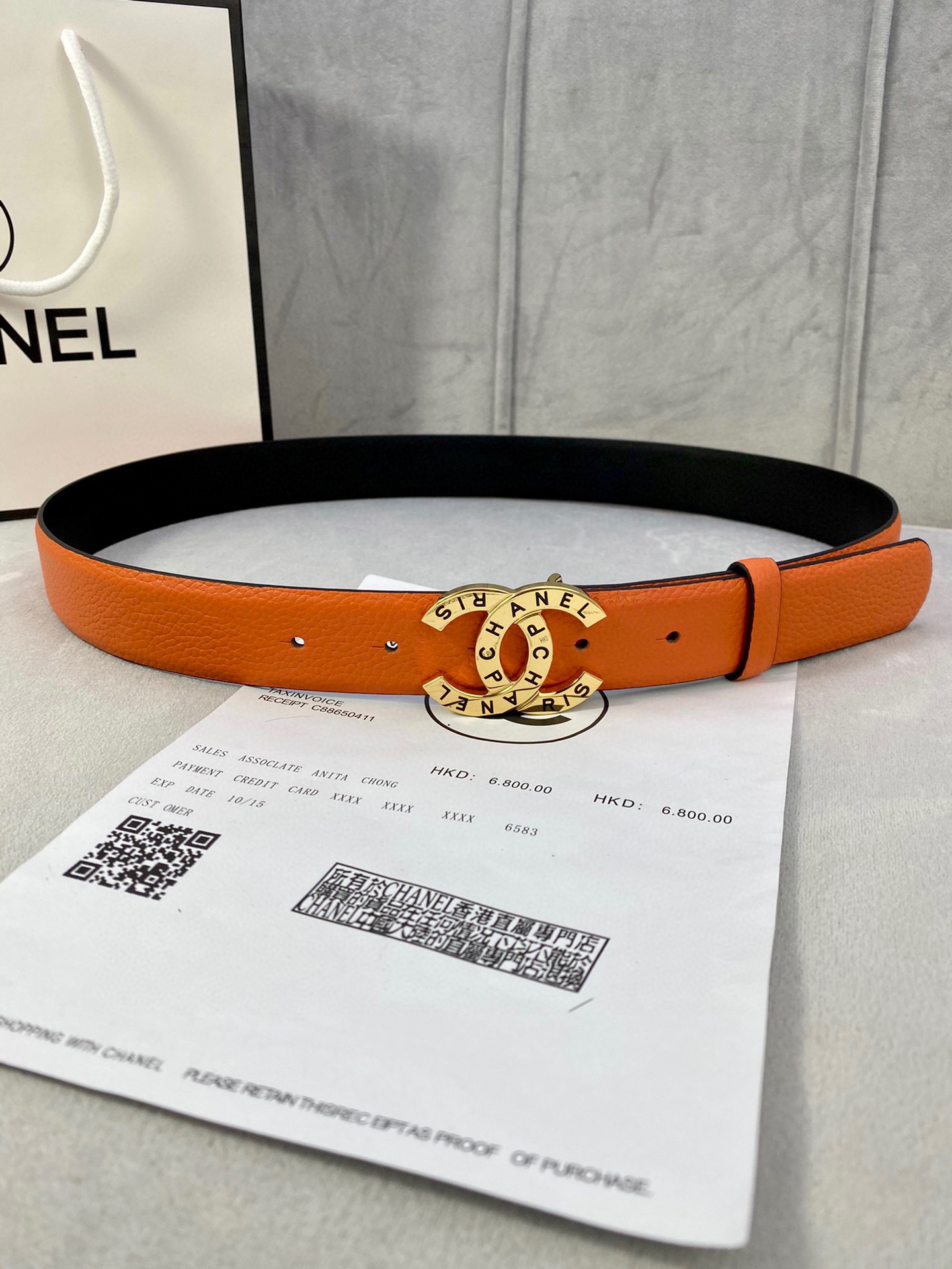 Chanel Leather Belts 1:1 Mirror Version