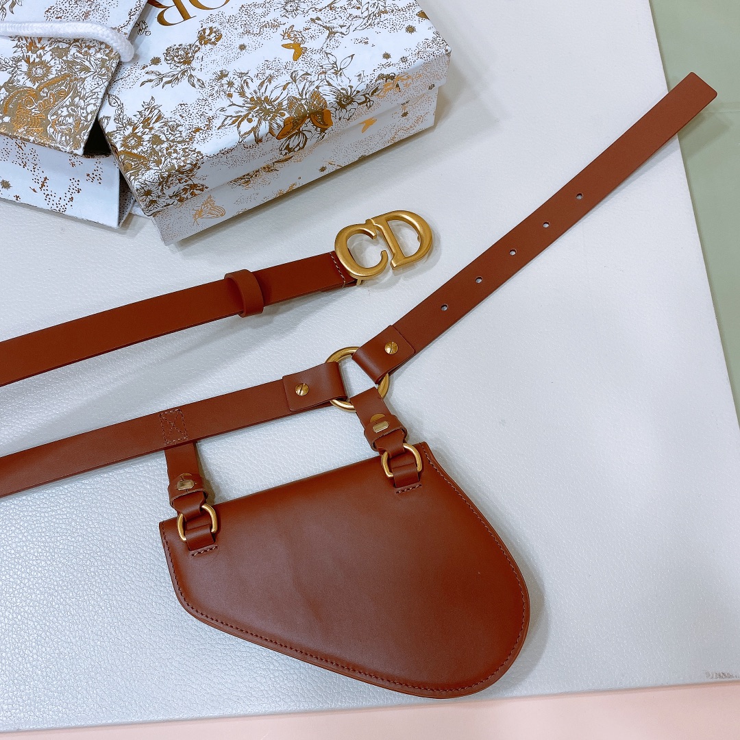 Dior Leather Belts 1:1 Mirror Version