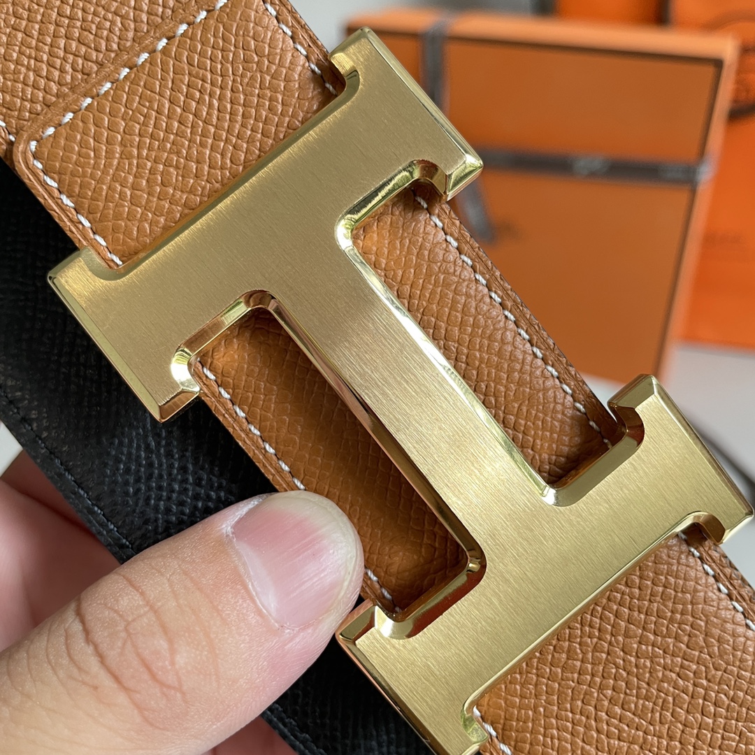 Hermes Leather Belts 1:1 Mirror Version