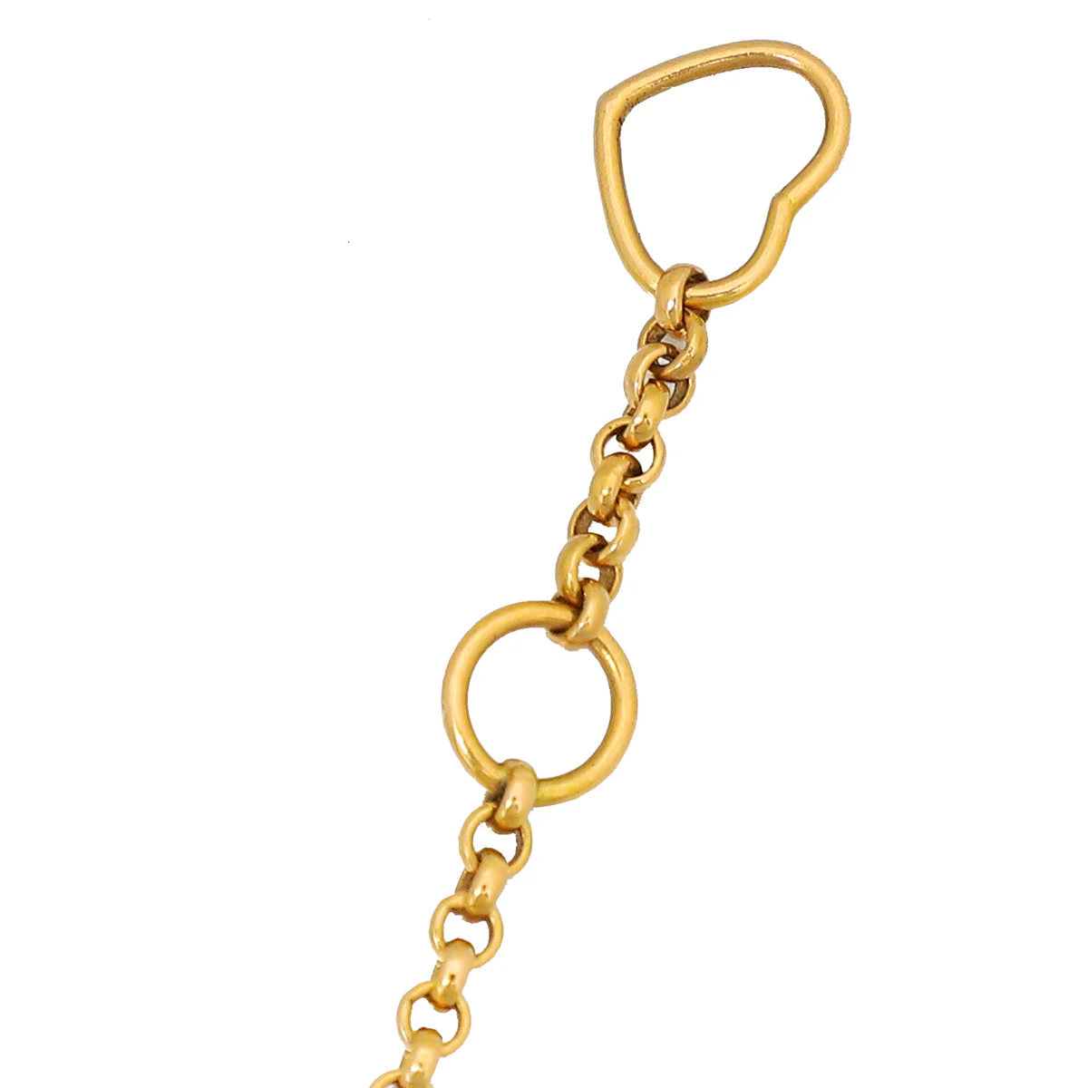 Chopard 18K Rose Gold Diamonds Happy Hearts Bracelet