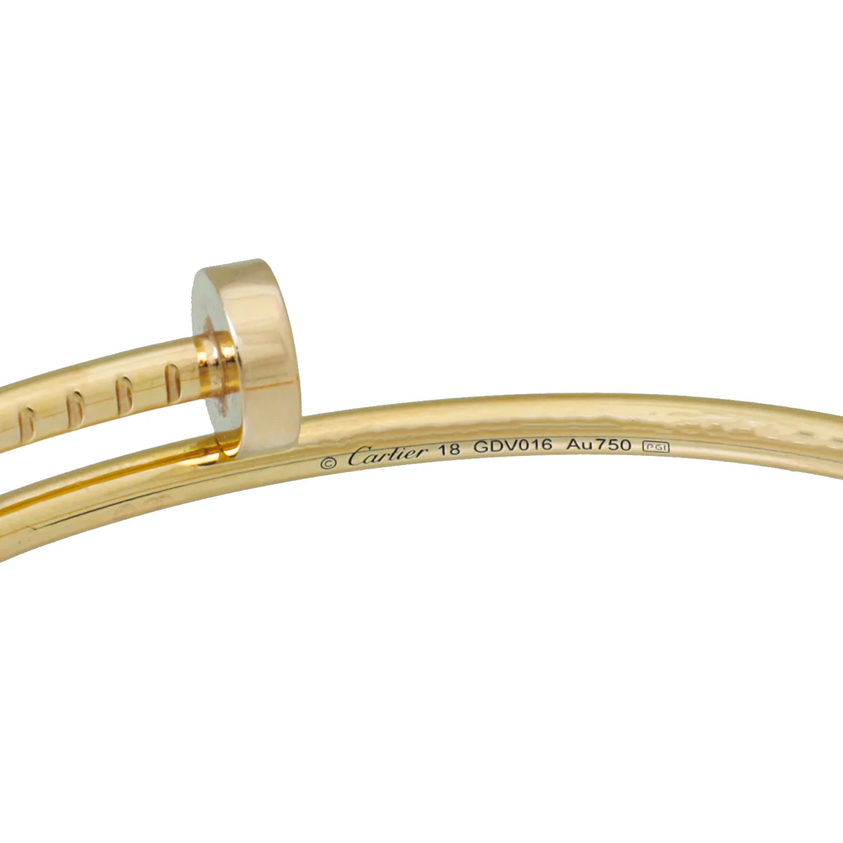 Cartier 18K Pink Gold Juste Un Clou Small Model Bracelet 18