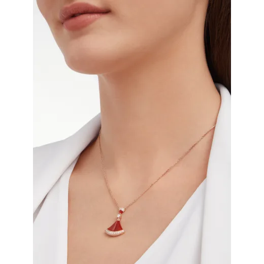 BVLGARI DIVAS' DREAM NECKLACE, Three Style, Rose Gold