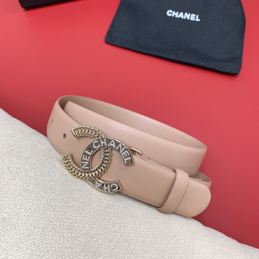 Chanel Leather Belts 1:1 Mirror Version