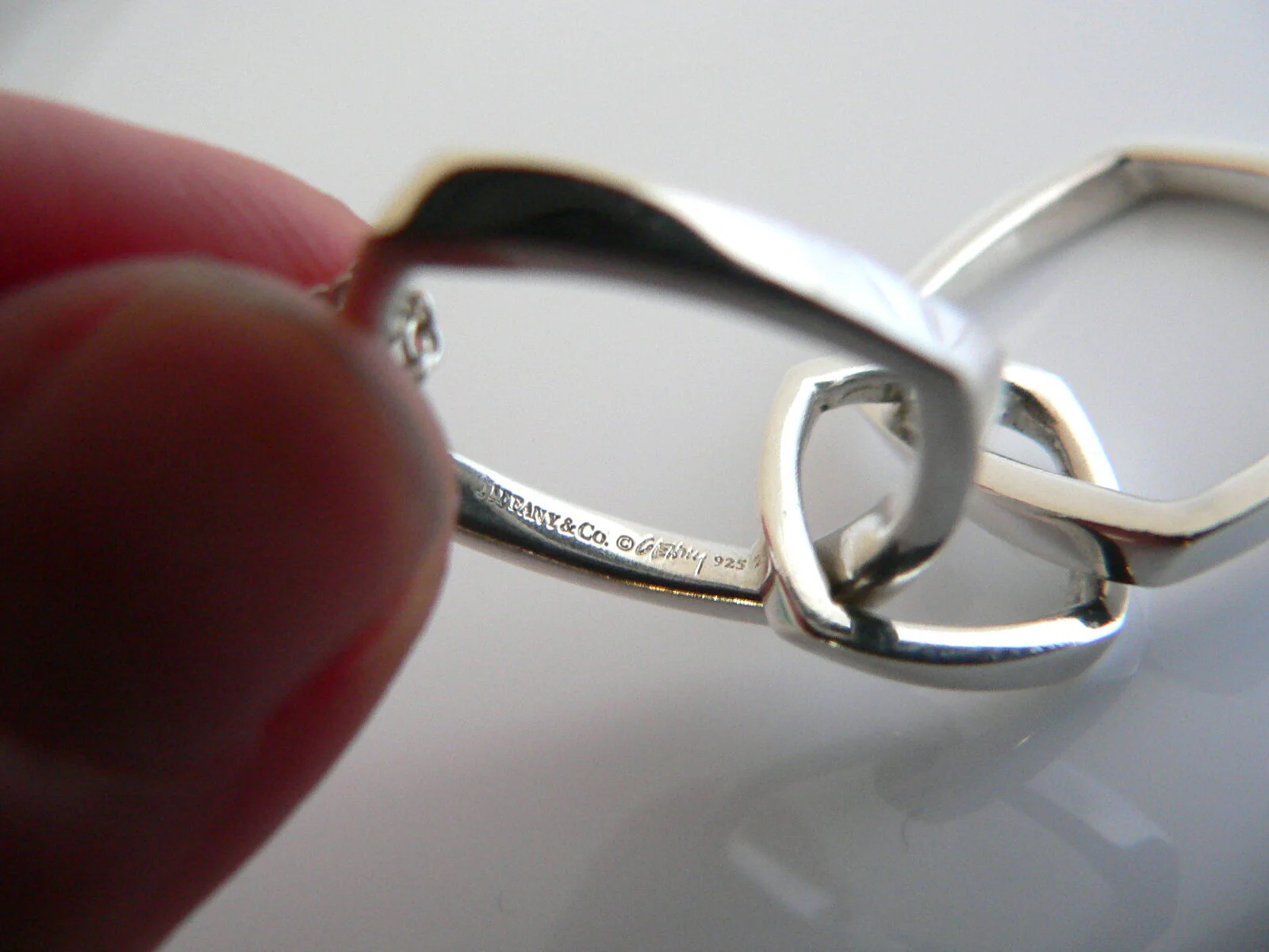 Tiffany & Co Gehry Triple Torque Drop Dangle Dangling Necklace Pendant Gift Art