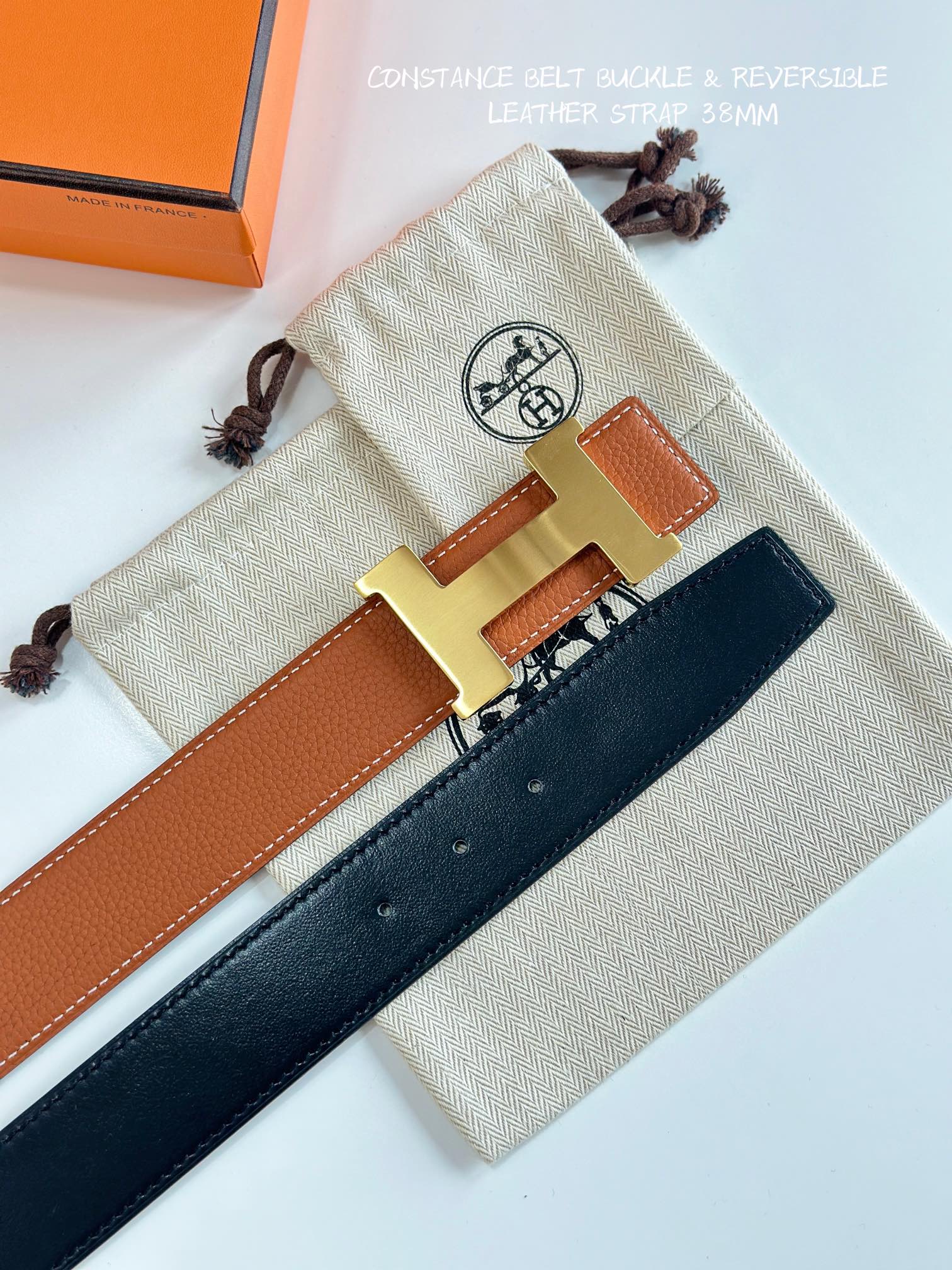 Hermes Leather Belts 1:1 Mirror Version