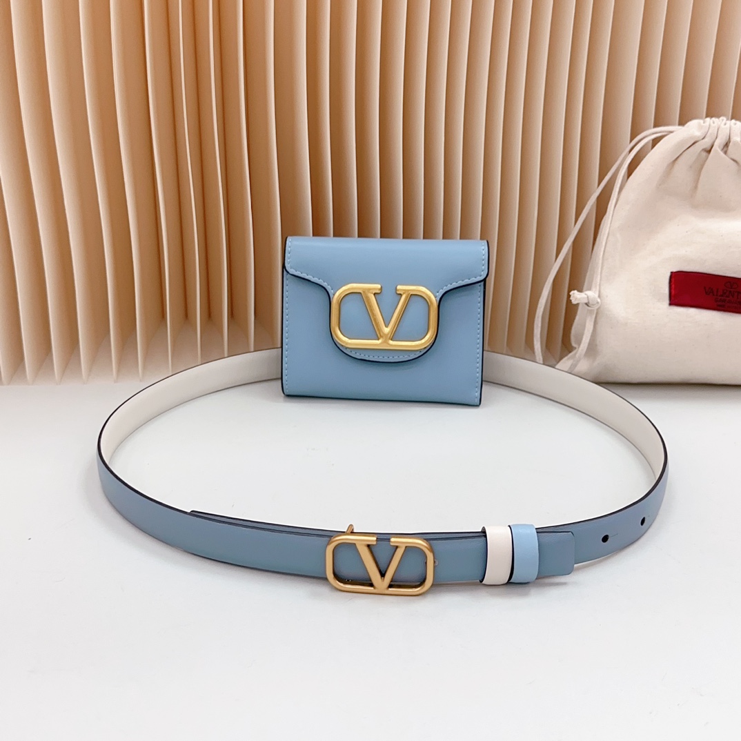 Valentino Leather Belts 1:1 Mirror Version