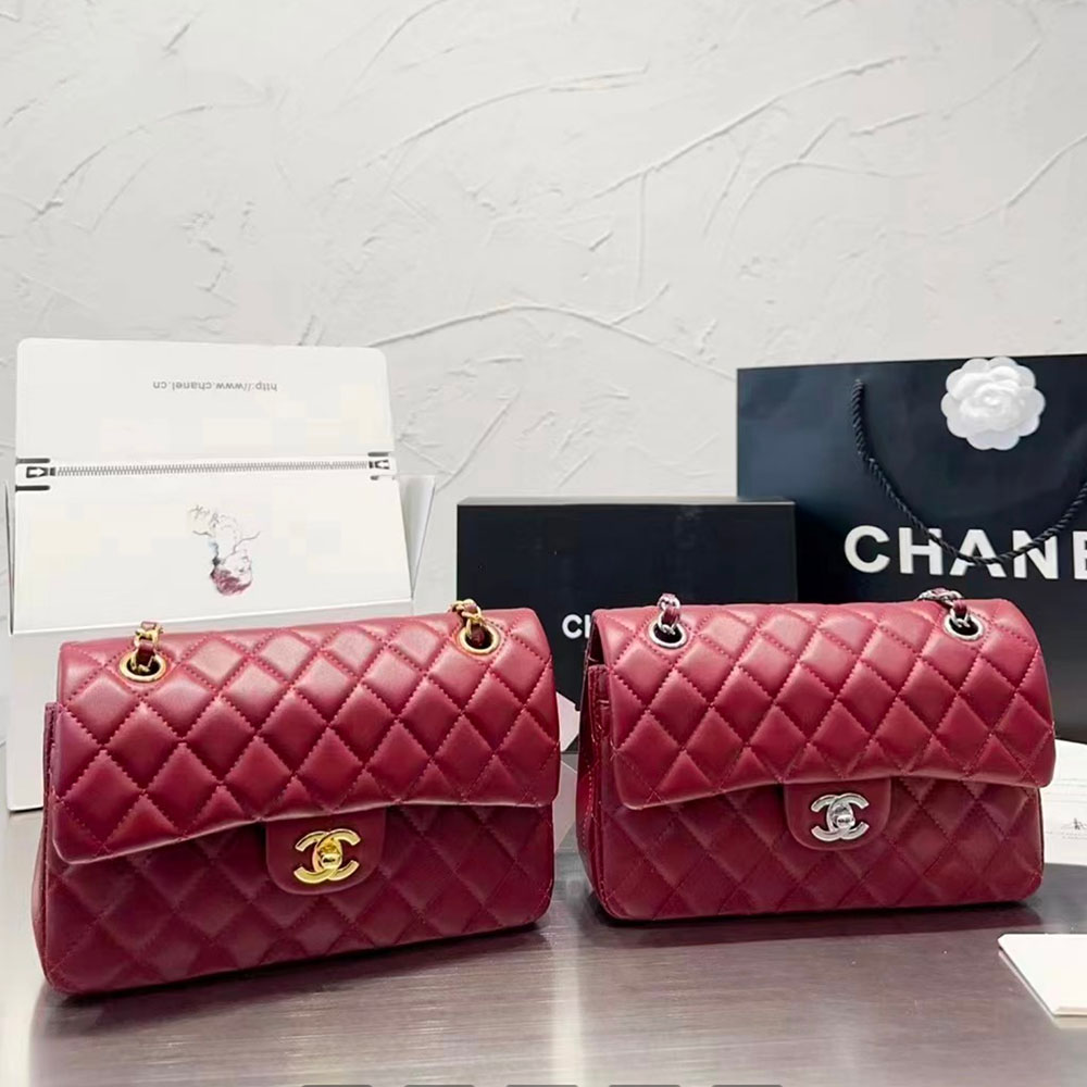 Chanel Lambskin CF Bag Small 23CM Shoulder Bag(Replica)