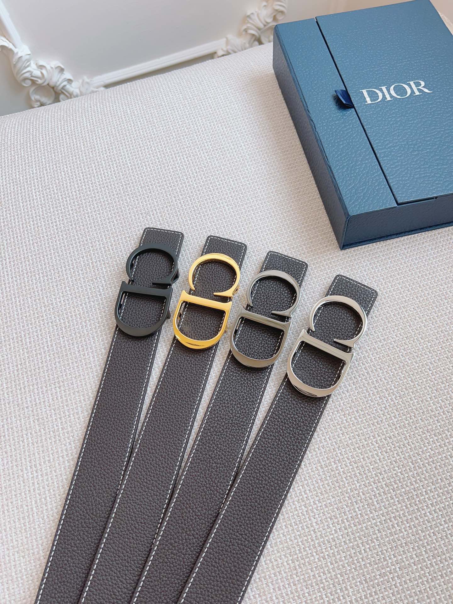 Dior Leather Belts 1:1 Mirror Version