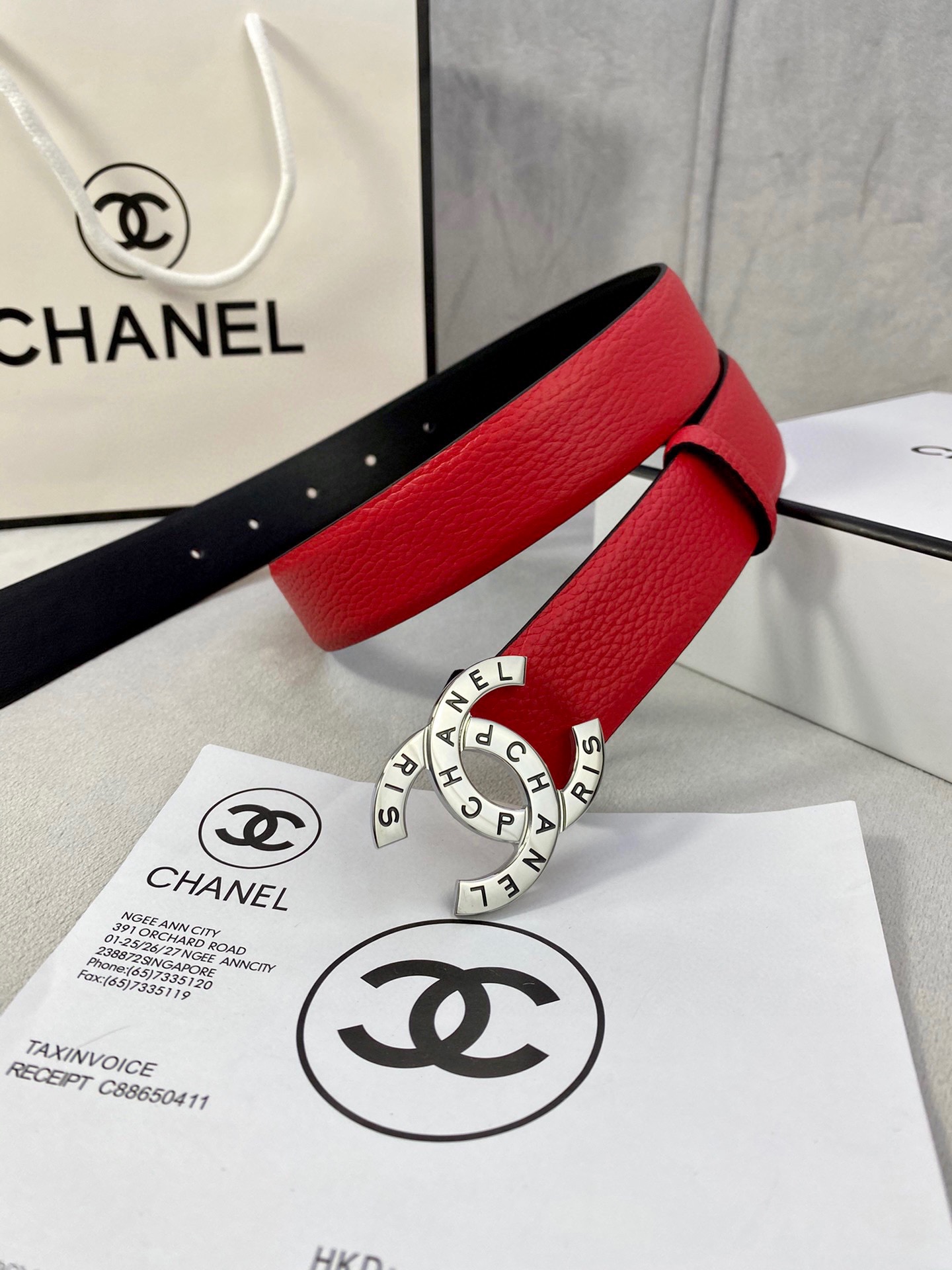 Chanel Leather Belts 1:1 Mirror Version