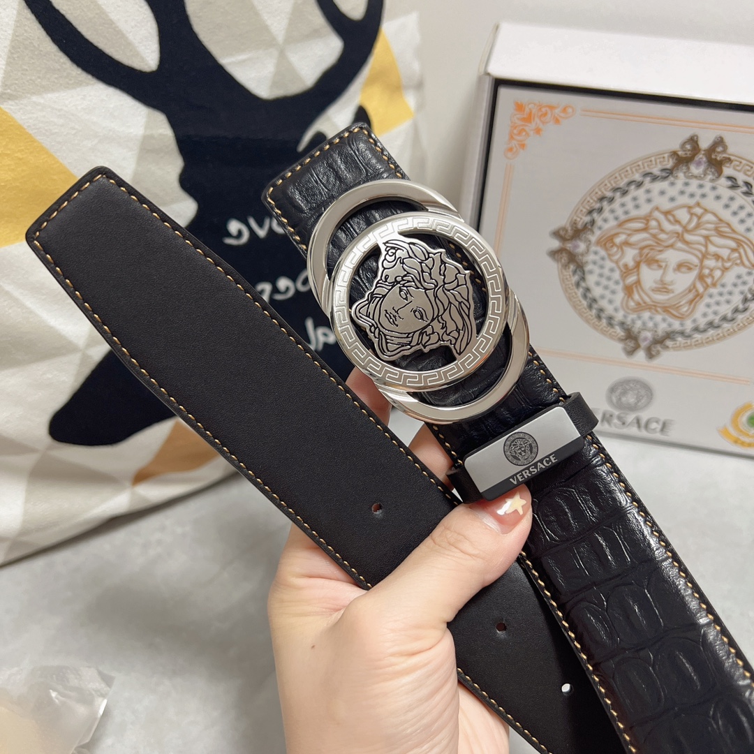 Versace Leather Belts 1:1 Mirror Version