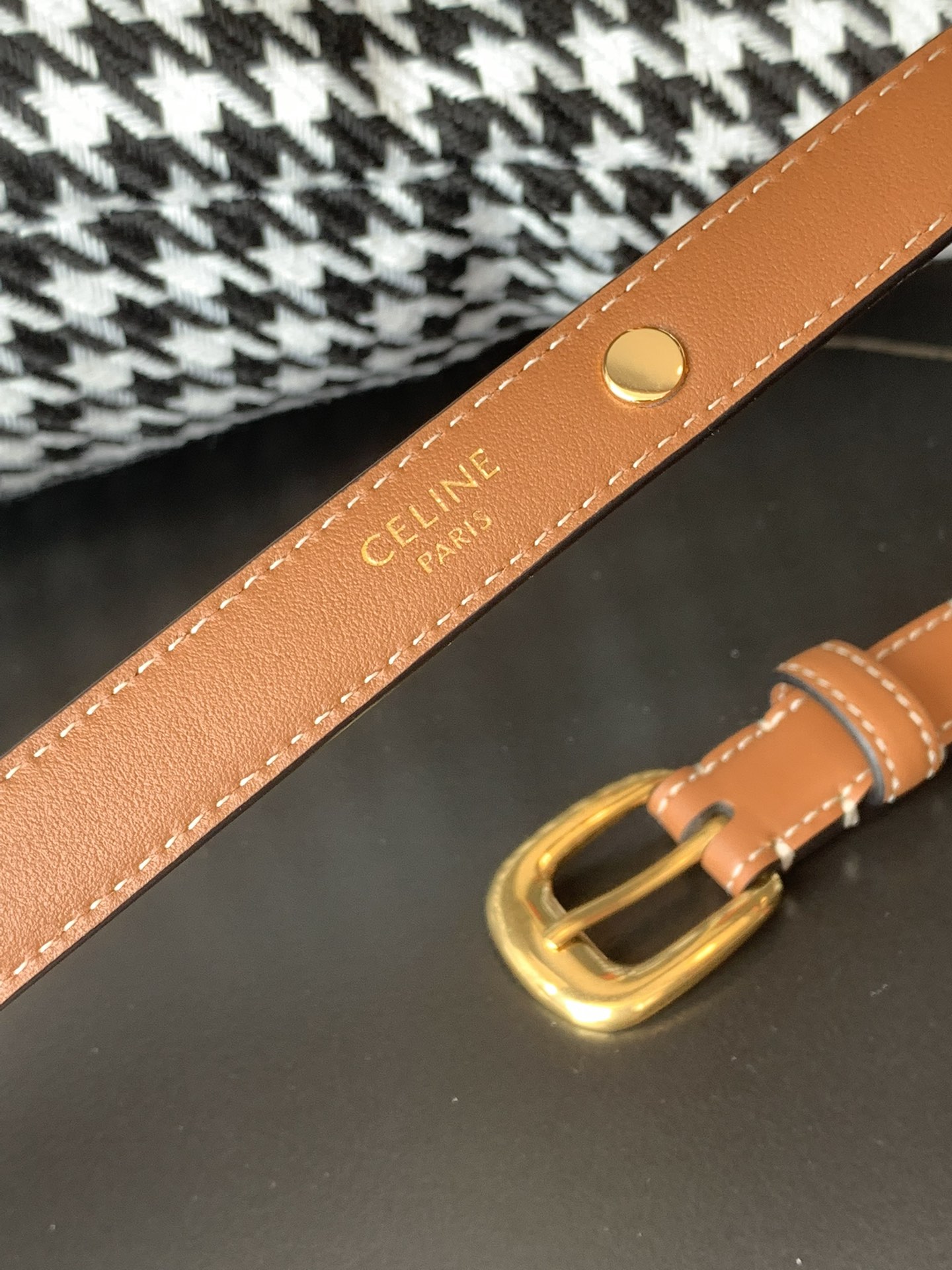 Celine Leather Belts 1:1 Mirror Version