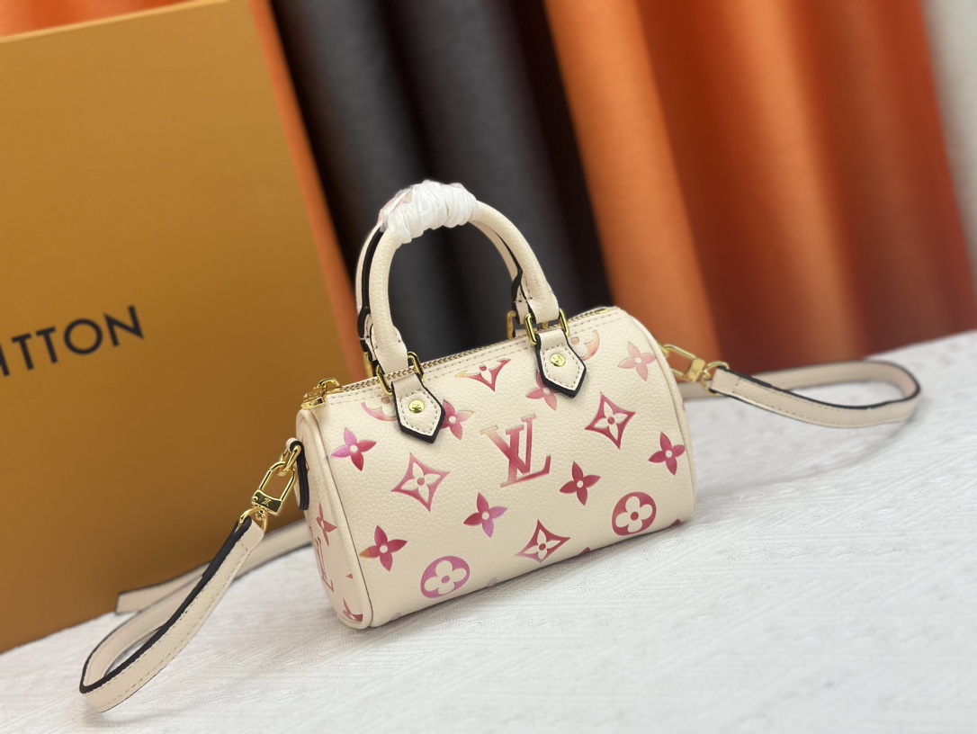 Louis Vuitton Nano Speedy Shoulder Bag Handbag