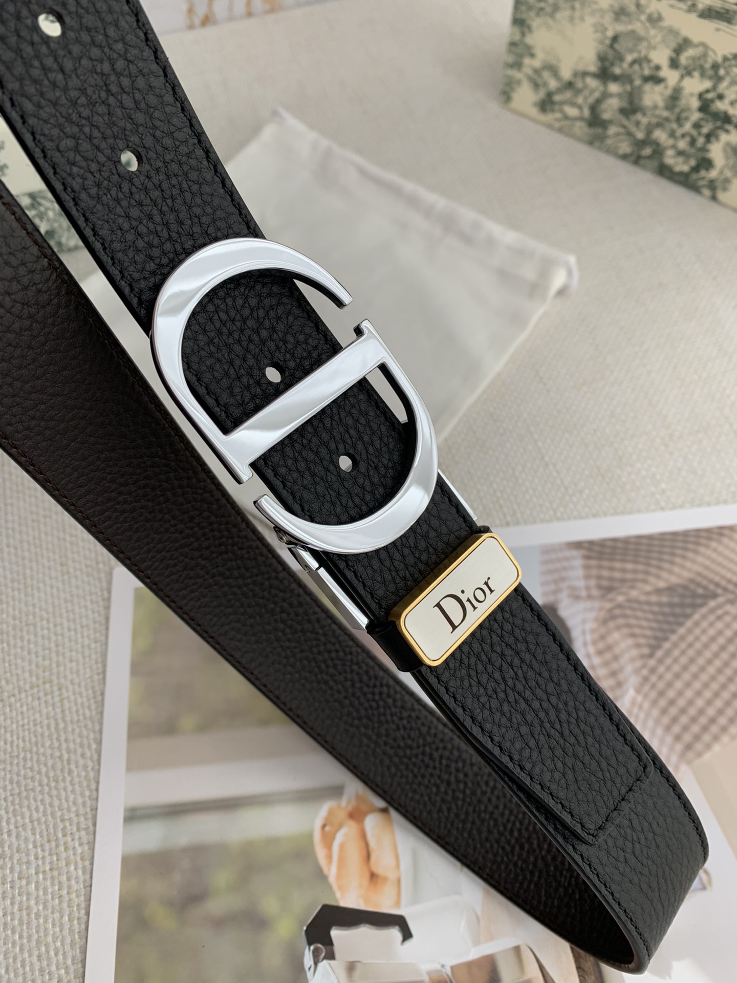 Dior Leather Belts 1:1 Mirror Version