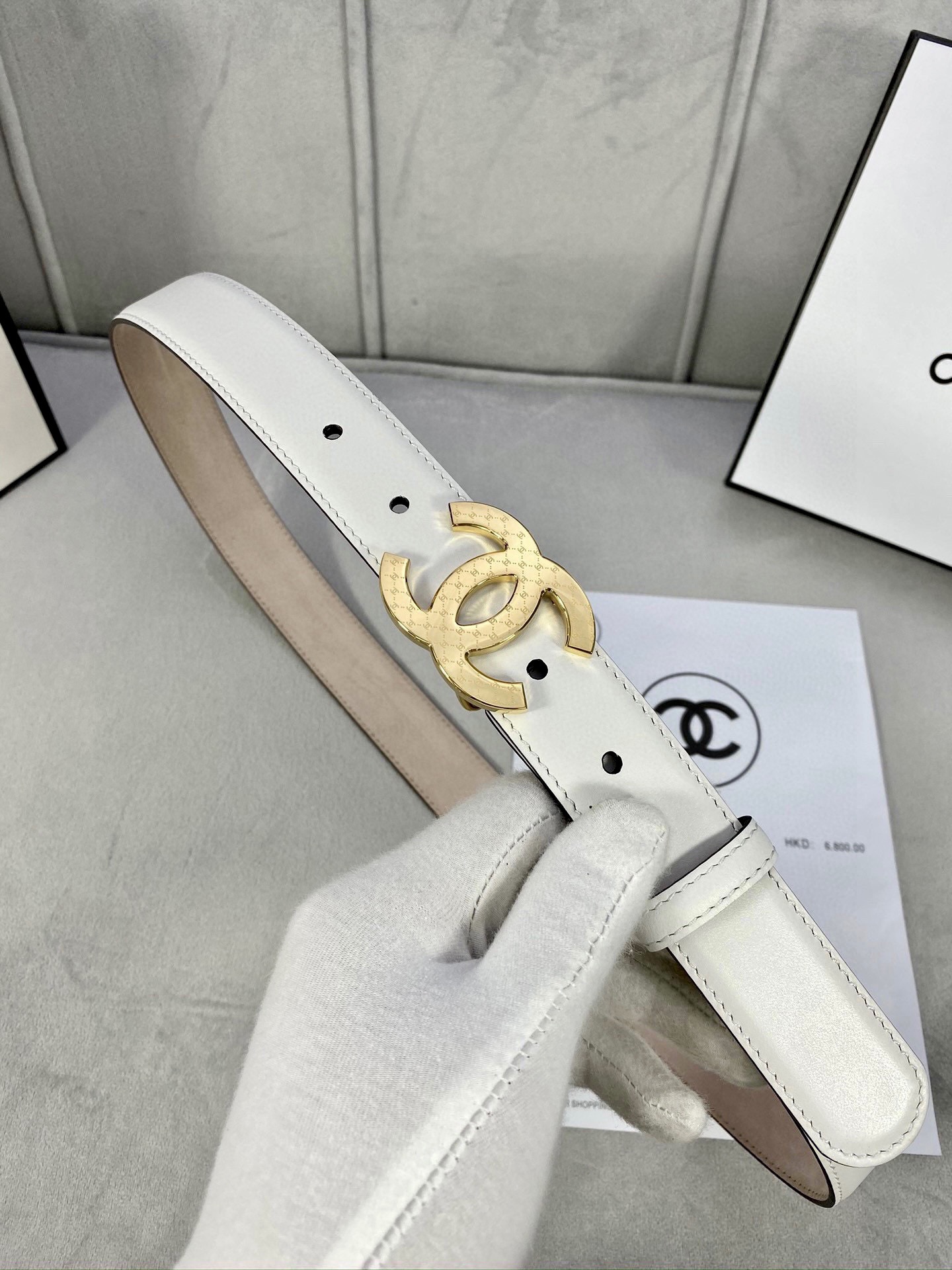 Chanel Leather Belts 1:1 Mirror Version
