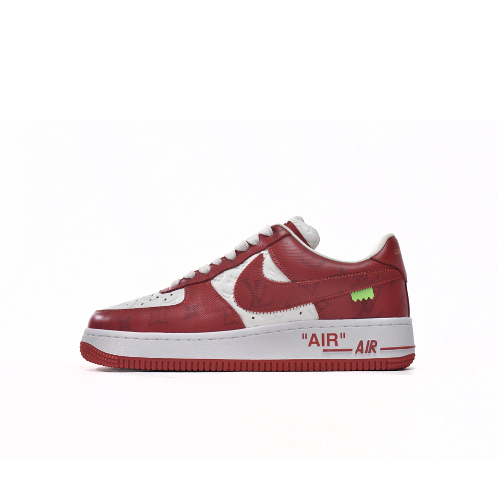 Nike Air Force 1 Low Louis Vuitton Monogram Brown Damier Azur(Replica)