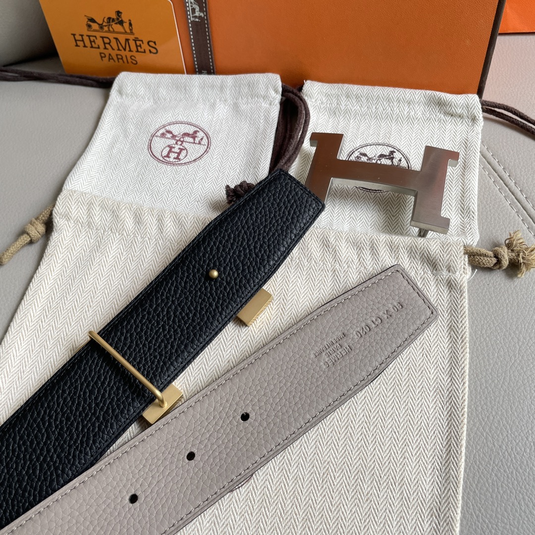 Hermes Leather Belts 1:1 Mirror Version