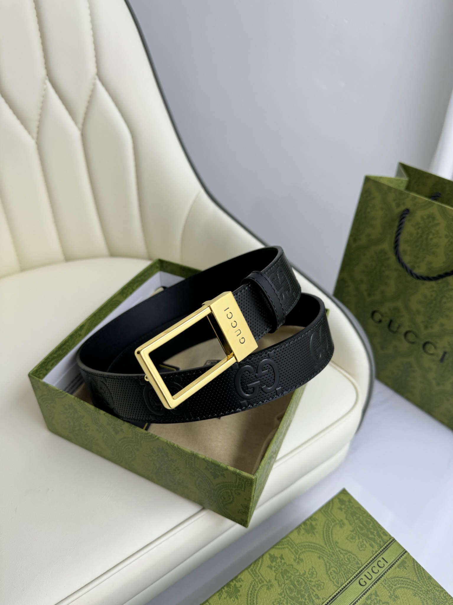 Gucci Leather Belts 1:1 Mirror Version