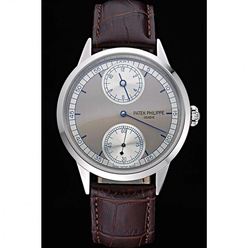 Two Dial 45 mm, Stainless Steel