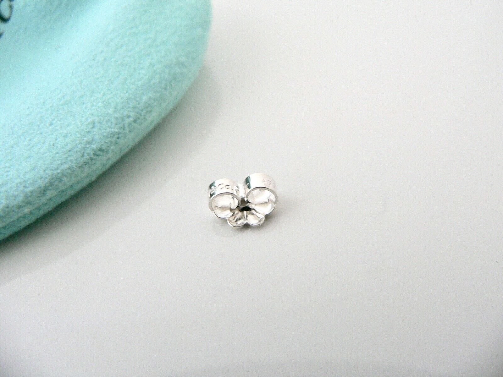 Tiffany & Co Signature X Hoop Hoops Earrings 1.4 Inch Gift Pouch Love Classic