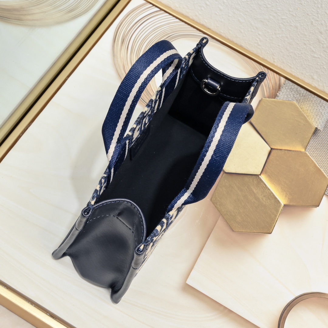 Dior Mini Book Tote Maria Grazia Chiuri design Shoulder Bag Handbag